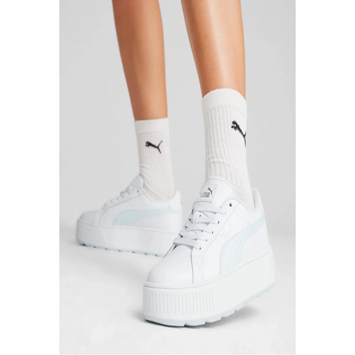 Puma Karmen Bayan Spor Ayakkabı 38461517 Beyaz-Su Yeşili