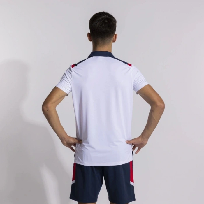 Joma Erkek Futbol Polo Tshirt Toledo Short Sleeve Beyaz 103736.203