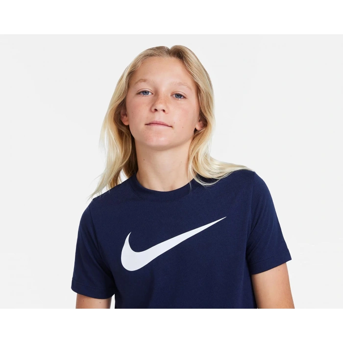 Nike Dri-fit Park Çocuk Tişört Lacivert CW6941-451