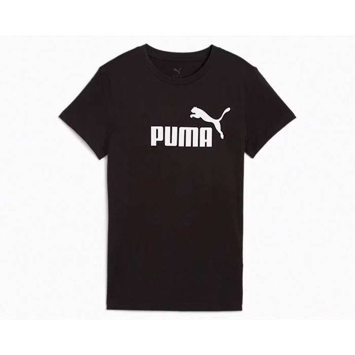 Puma Essentials No. 1 Kadın Siyah Günlük Stil T-Shirt 68237001