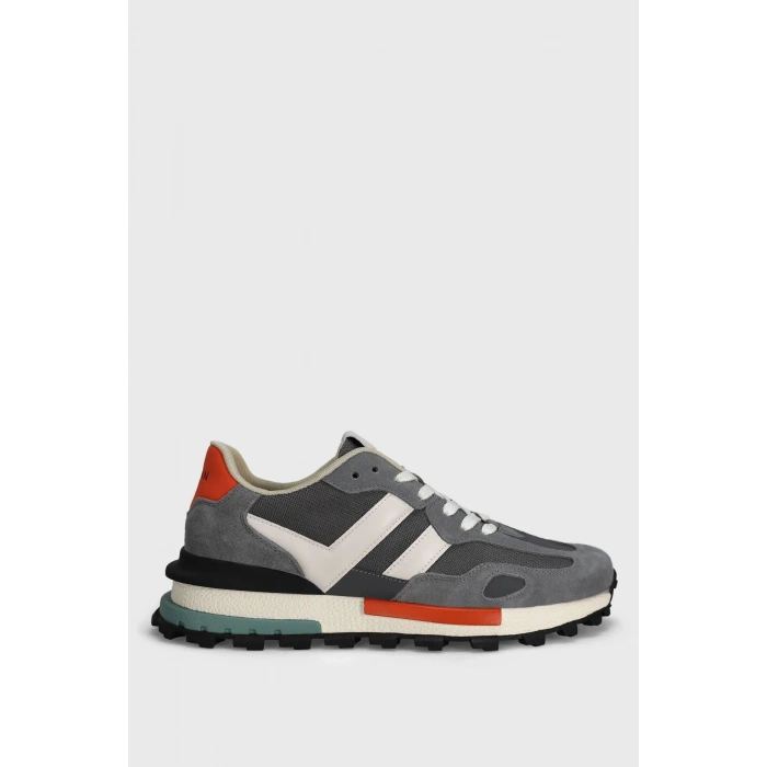 LUFIAN 111230272 AUKE SNEAKER GRİ ERKEK AYAKKABI