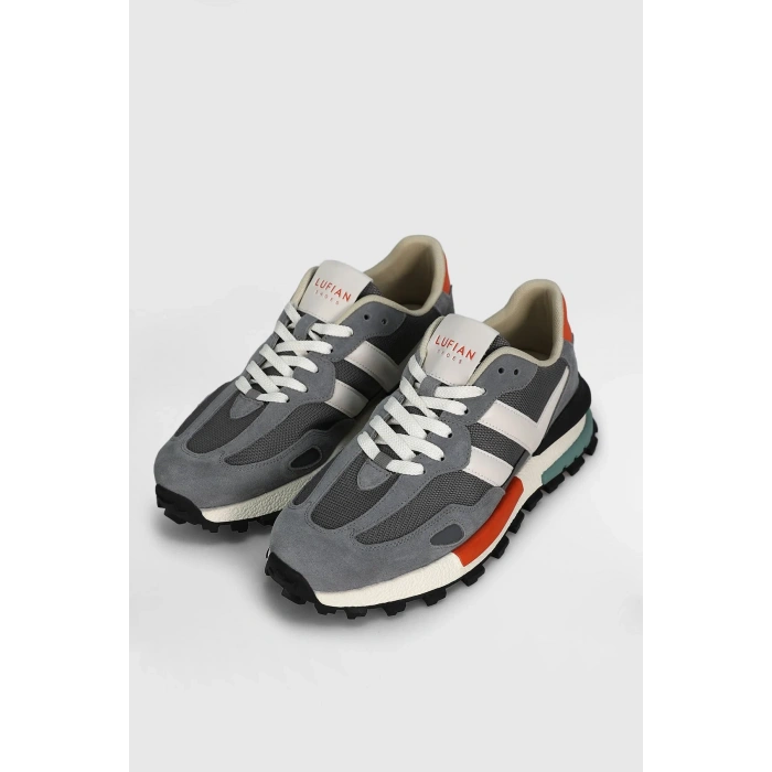 LUFIAN 111230272 AUKE SNEAKER GRİ ERKEK AYAKKABI