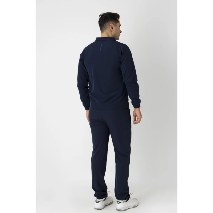 Crozwise Spor Lycra Erkek Eşofman Takımı Lacivert 1247-01