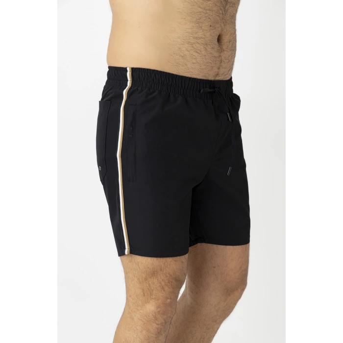 Crozwise Maraton Erkek Deniz Şortu Siyah 3208-10