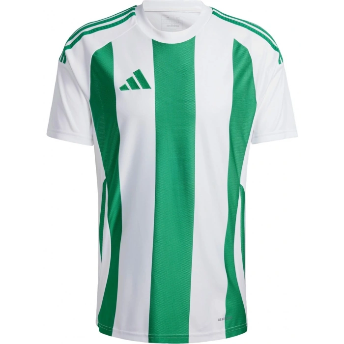 Adidas Striped 24 Jsy Erkek Futbol Forması Yeşil IW2148