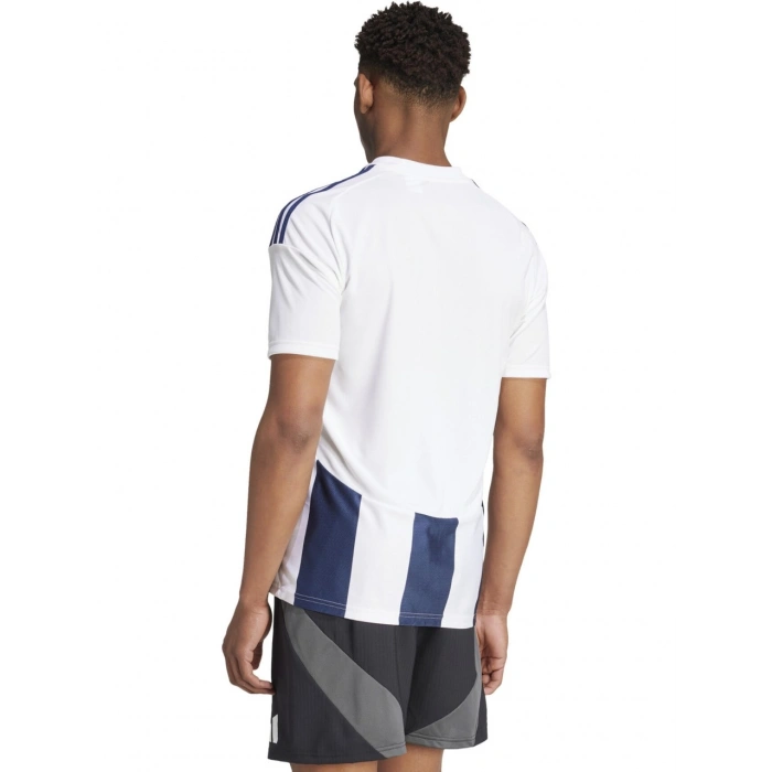 Adidas Striped 24 Jsy Erkek Futbol Forması Mavi Beyaz IW4554