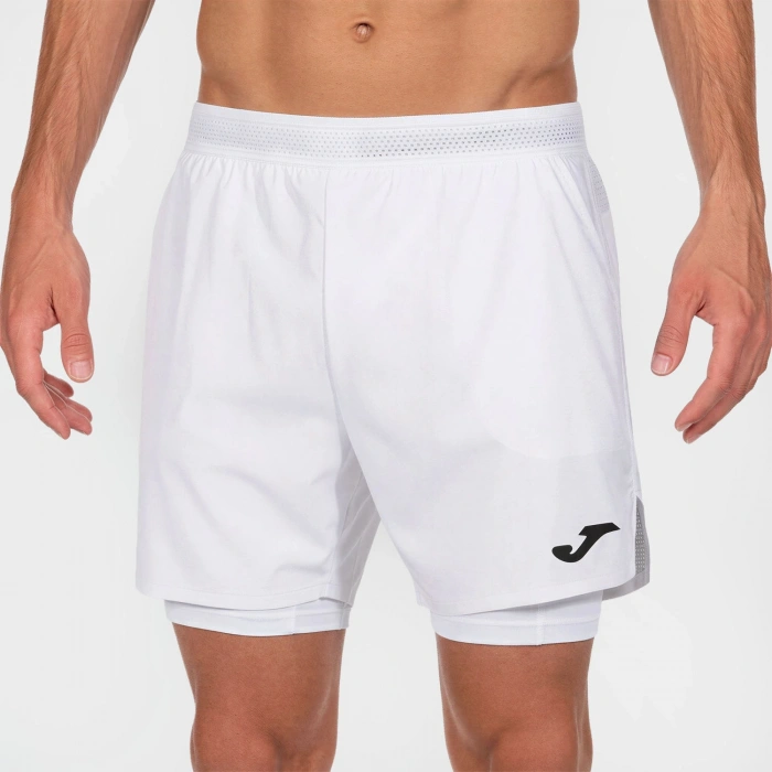 Joma Smaash Erkek Taytlı Şort Beyaz 104441.200