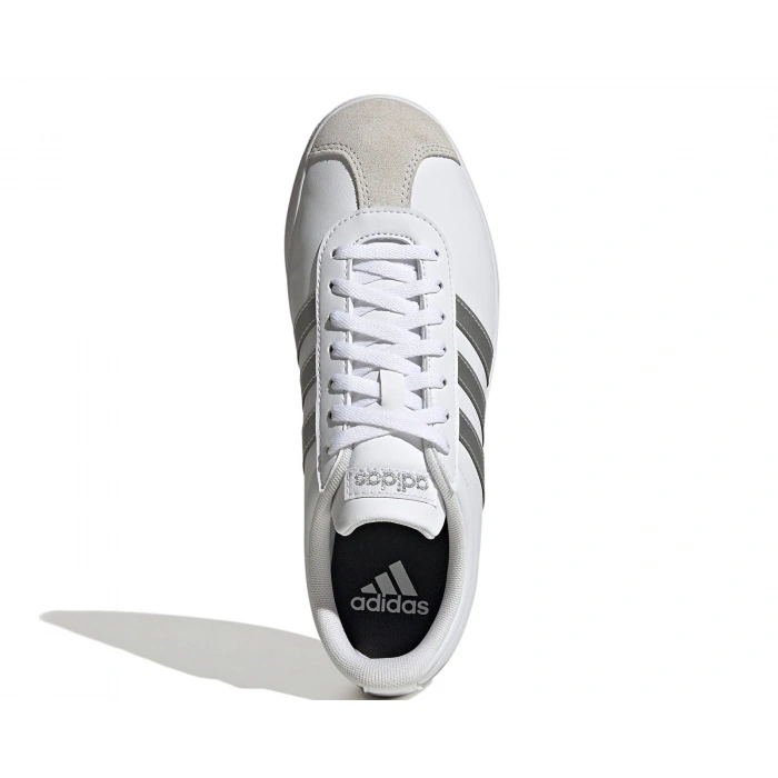 Adidas Vl Court Base Beyaz-Gümüş Kadın Spor Ayakkabı lD3716