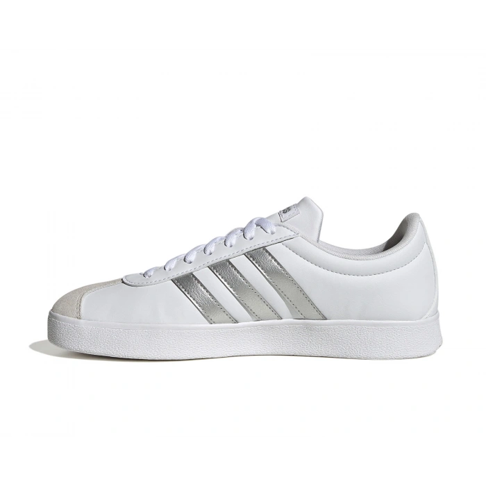 Adidas Vl Court Base Beyaz-Gümüş Kadın Spor Ayakkabı lD3716