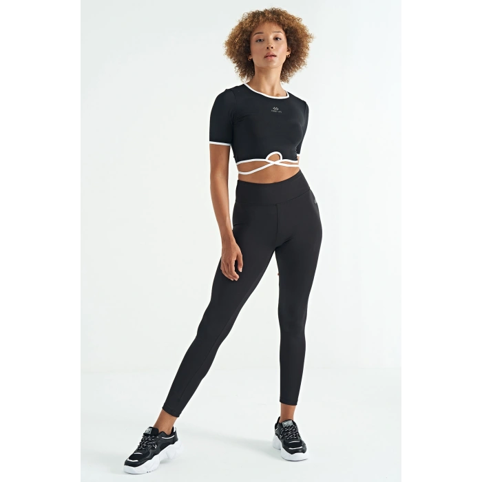 TOMMY LIFE BAYAN TAYT SİYAH T13BY-94627