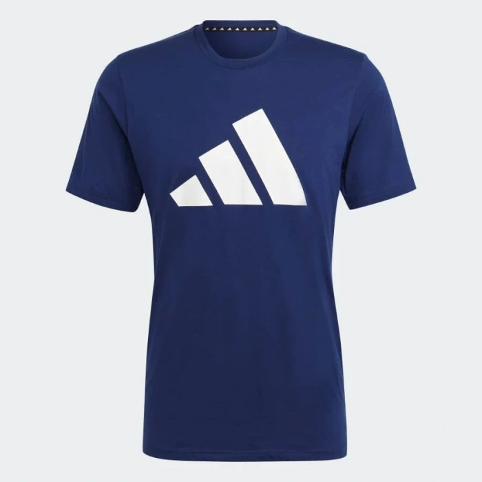 Adidas Tr-Es Fr Logo T Erkek T-Shirt Mavi IB8275