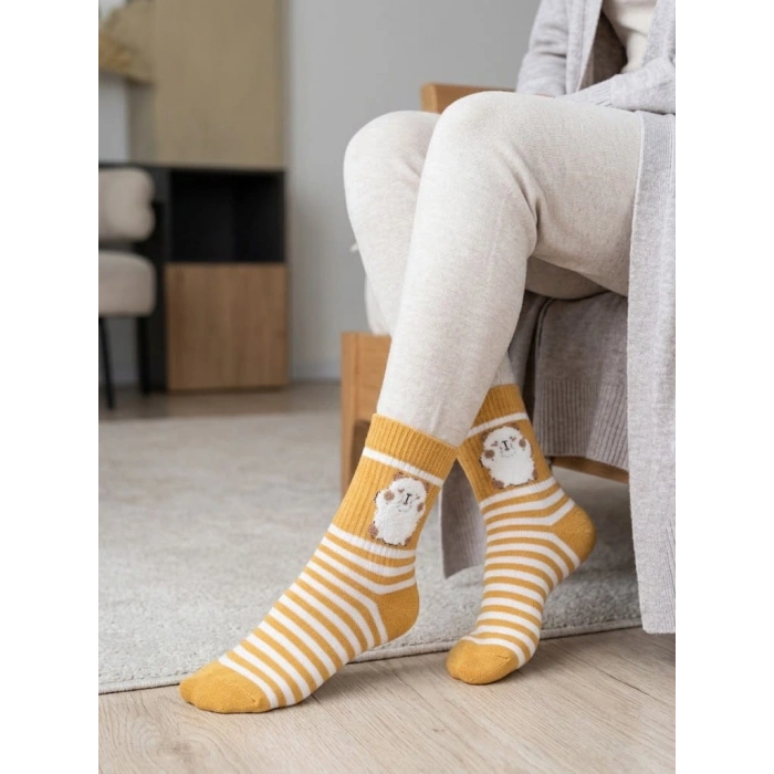 Bayan Çorap Retro Socks Çok Renkli