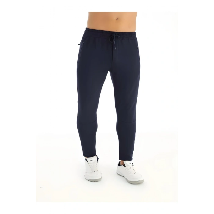 Crozwise Lacivert Ottoman Dar Paça Erkek Spor Pantolon 2192-01