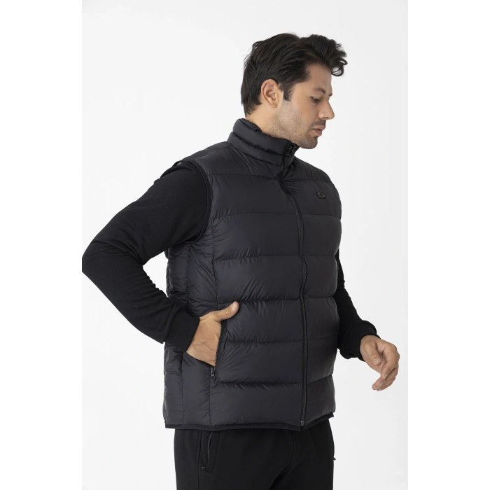 Crozwise Dolumlu Erkek Şişme Yelek Antrasit 4018-06