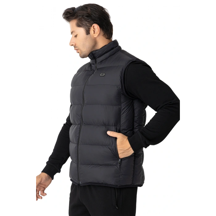 Crozwise Dolumlu Erkek Şişme Yelek Antrasit 4018-06