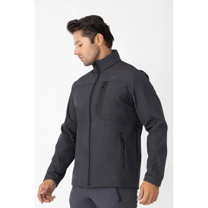 Crozwise Erkek SOFTSHELL Mont Antrasit 5039-06
