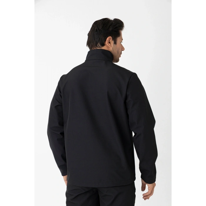 Crozwise Erkek SOFTSHELL Mont Siyah 5039-10