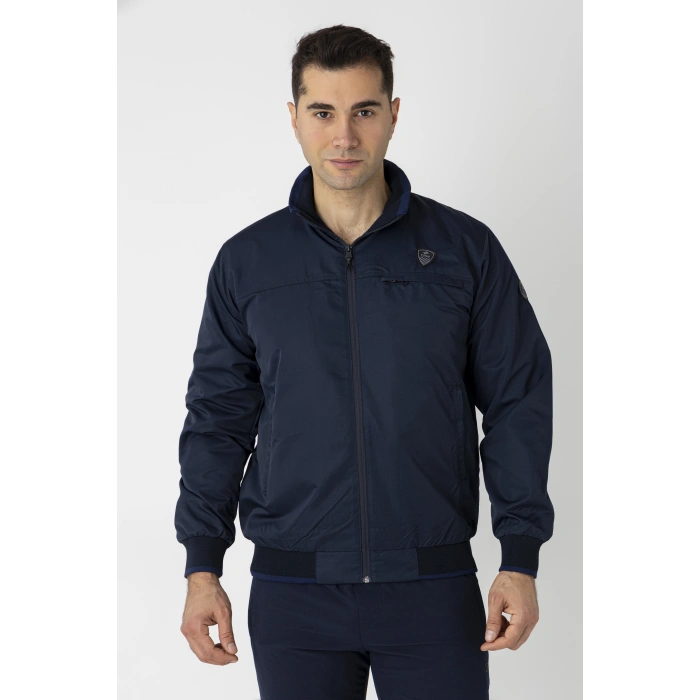 Crozwise Maraton Erkek Mevsimlik İnce Mont Lacivert 6057-01