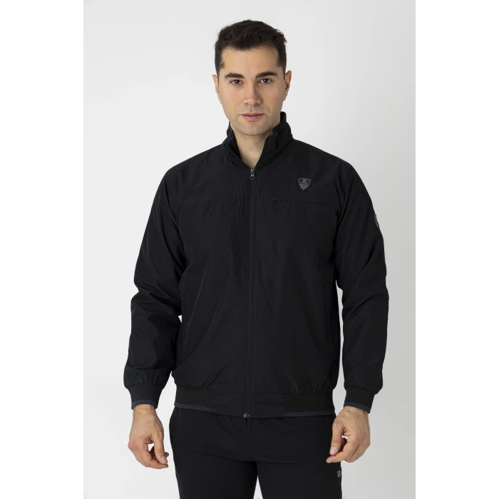 Crozwise Maraton Erkek Mevsimlik İnce Mont Siyah 6057-10