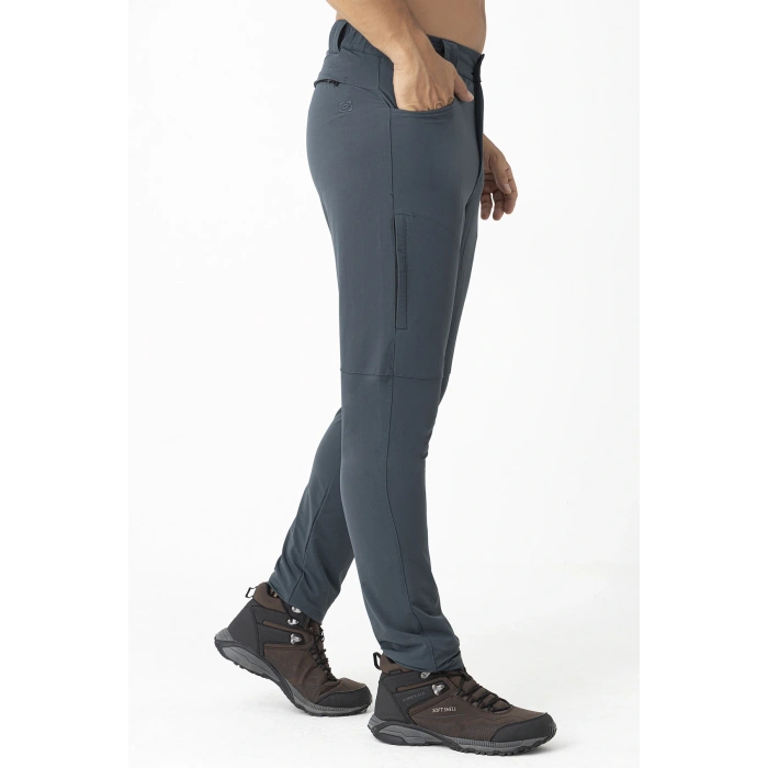 Crozwise Outdoor Dar Paça Erkek Alt Eşofman Antrasit 2241