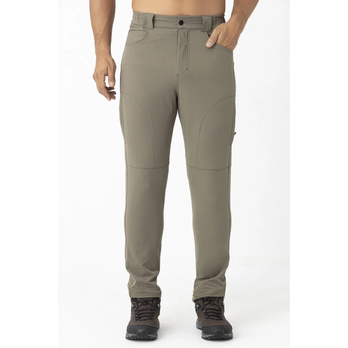 Crozwise Outdoor Dar Paça Erkek Alt Eşofman Haki 2241