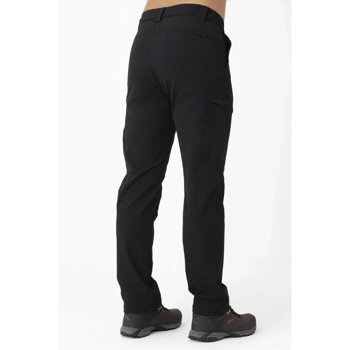 Crozwise Outdoor Düz Paça Erkek Alt Eşofman Siyah 2240