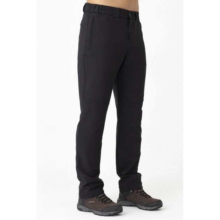 Crozwise Outdoor Kalın Erkek Alt Eşofman 2242 Siyah