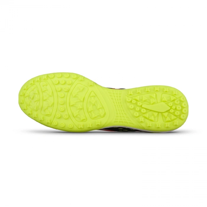 Erkek Bağcıklı Siyah Sarı Halı Saha Futbol Ayakkabısı 241-1358MR