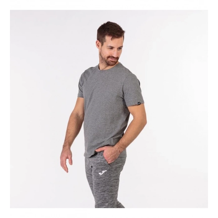 Joma Desert Bisiklet Yaka Prime Gri Erkek Tişört 101739.280