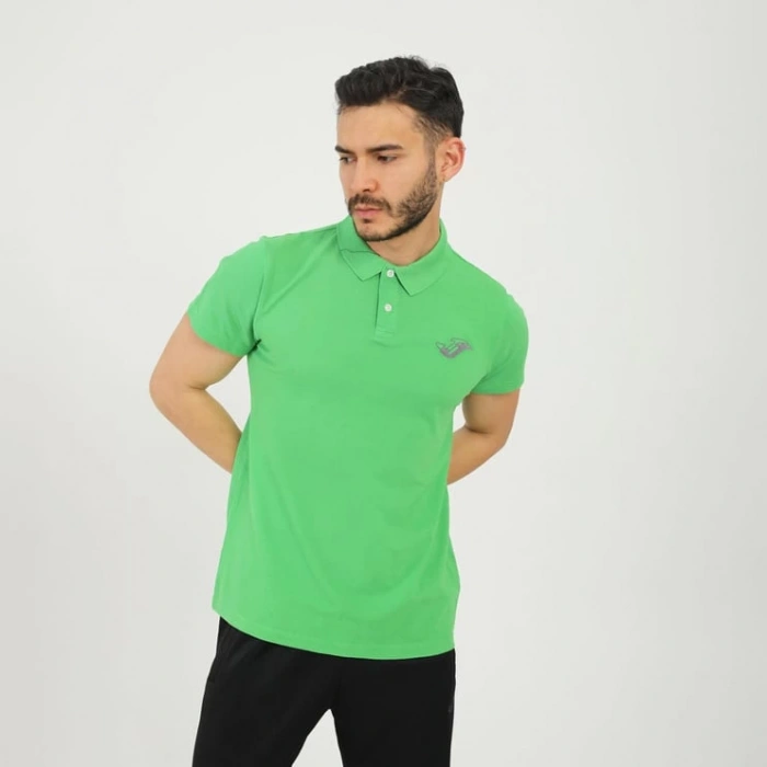 Joma Erkek Günlük T-Shirt Polo yeşil Rush 4231115