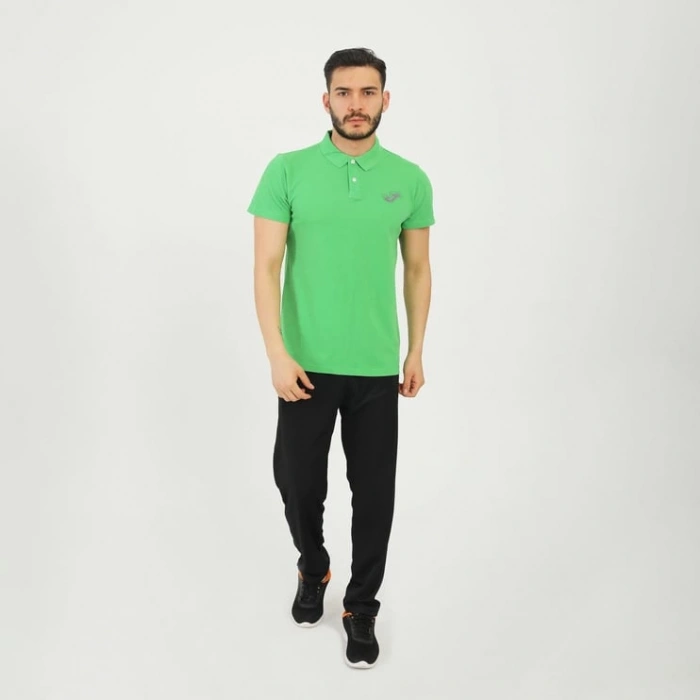 Joma Erkek Günlük T-Shirt Polo yeşil Rush 4231115