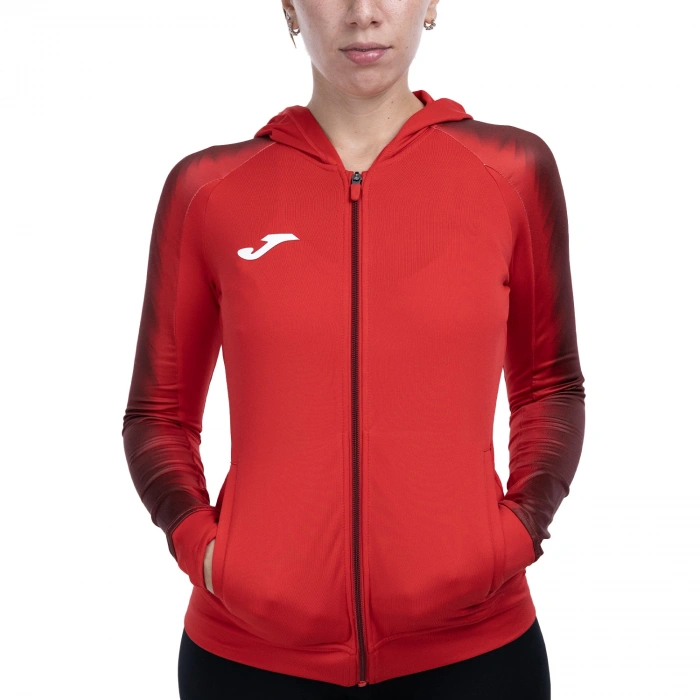 Joma Hooded Jacket Bayan Elite XI Kırmızı 902257.600