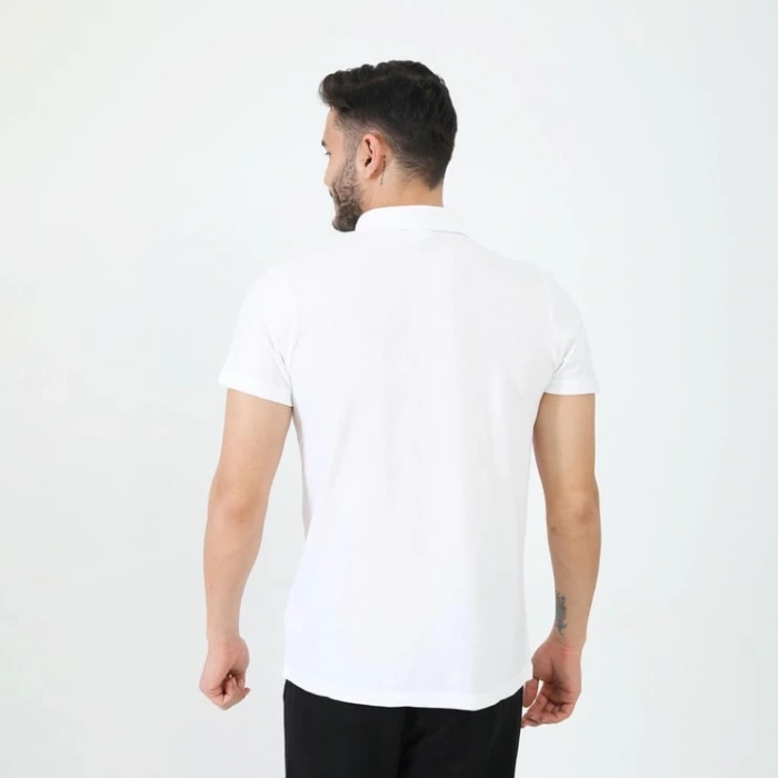 Joma Erkek Günlük T-Shirt Polo Rush Beyaz 4231115