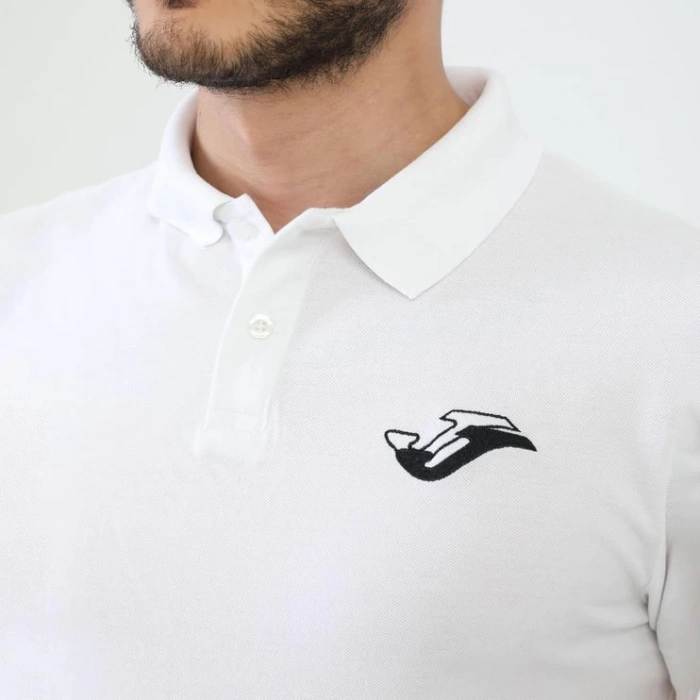 Joma Erkek Günlük T-Shirt Polo Rush Beyaz 4231115