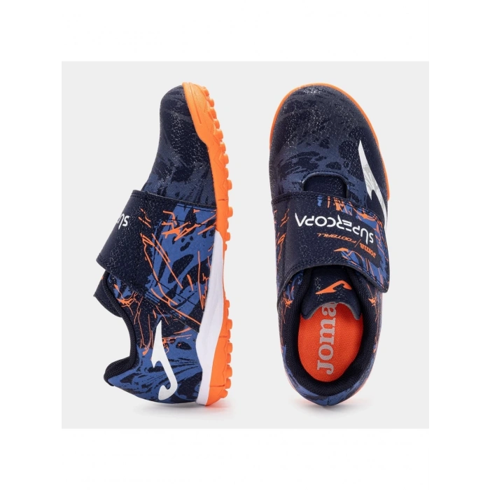 Joma Süper Copa jr SCJW2403TFV Çocuk Halısaha Lacivert