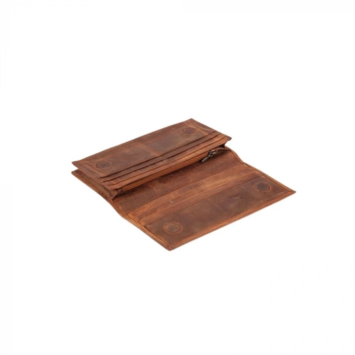 Karalı Hakiki Deri Unisex Portföy Esk.Taba BC424-3