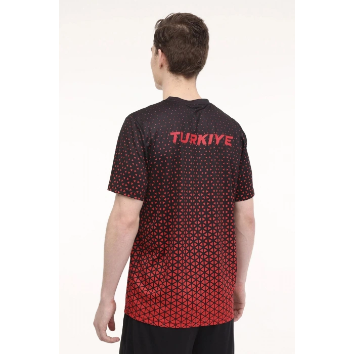 Lotto Türkiye M-ALLY TEE 4FX Kırmızı Erkek Kısa Kol T-Shirt