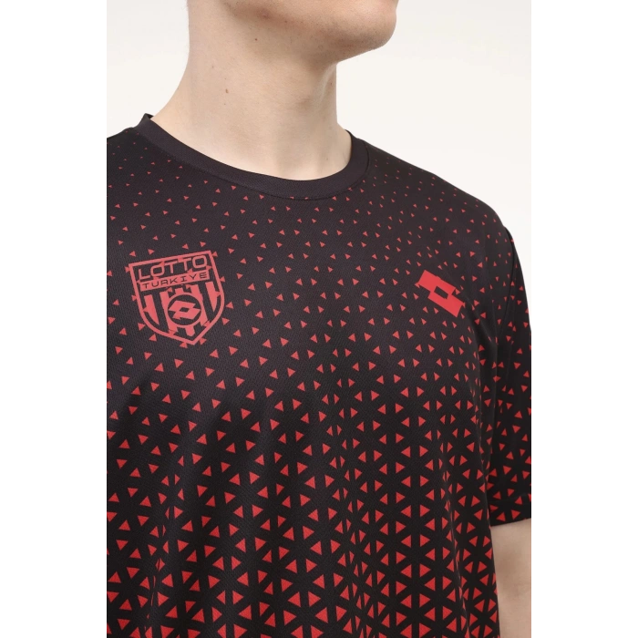 Lotto Türkiye M-ALLY TEE 4FX Kırmızı Erkek Kısa Kol T-Shirt