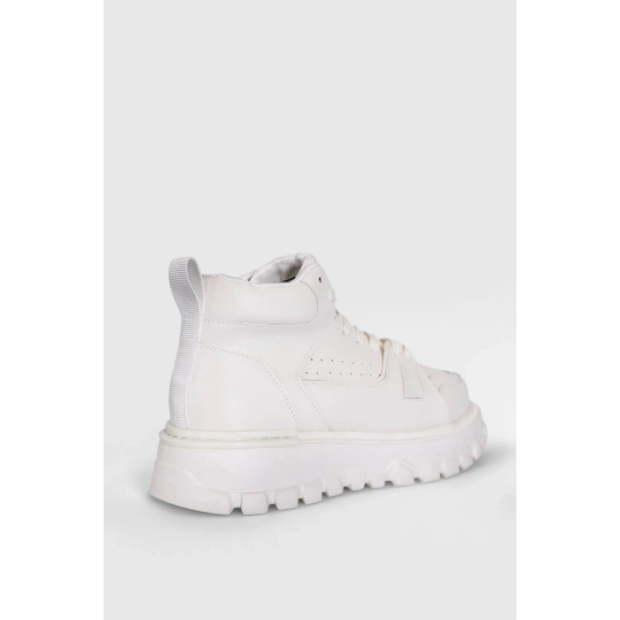 Lufian 111230236 Seth Casual Boğazlı Erkek Deri Sneaker Ayakkabı