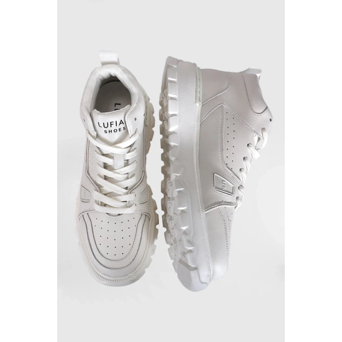 Lufian 111230236 Seth Casual Boğazlı Erkek Deri Sneaker Ayakkabı