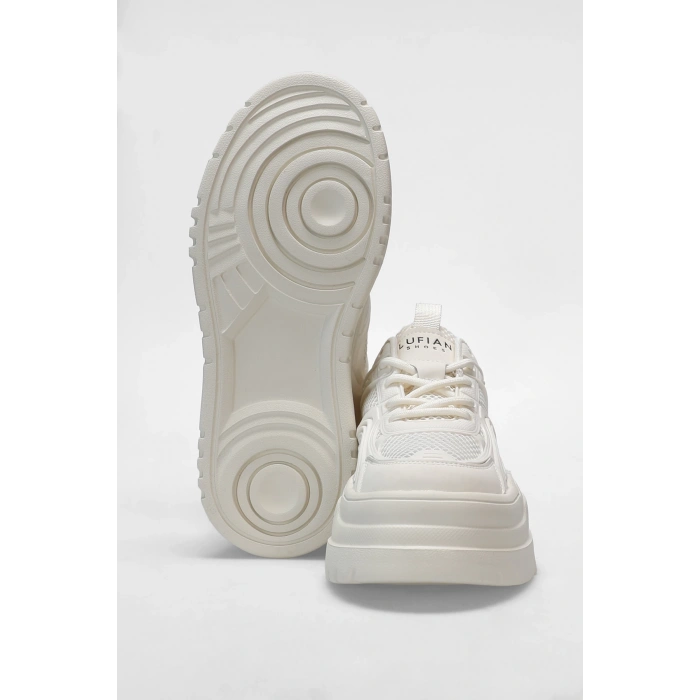 LUFİAN 121230033 TOMRİS BAYAN BEYAZ SNEAKER AYAKKABI