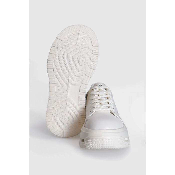 Lufian Agatha Kadın Sneaker Ayakkabı Beyaz 121230007