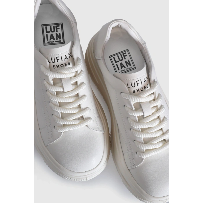Lufian Agatha Kadın Sneaker Ayakkabı Beyaz 121230007