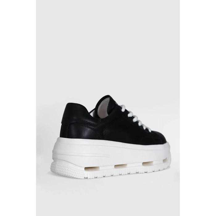 Lufian Agatha Kadın Sneaker Ayakkabı Siyah 121230007