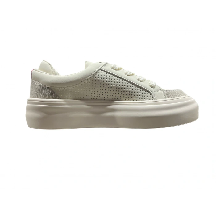 Lufian Allan Erkek Sneaker Ayakkabı Krem 111230259