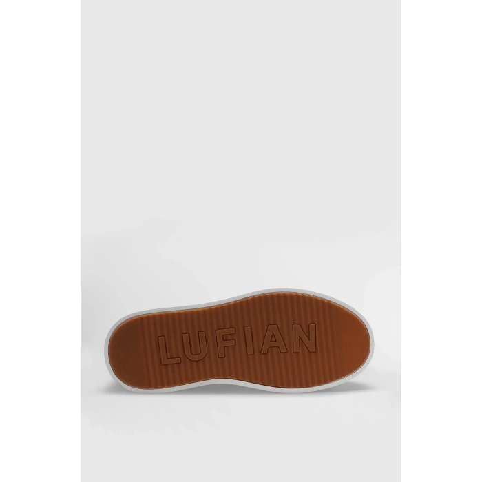 Lufian Anton Erkek Hakiki Deri Sneaker Beyaz 111230254