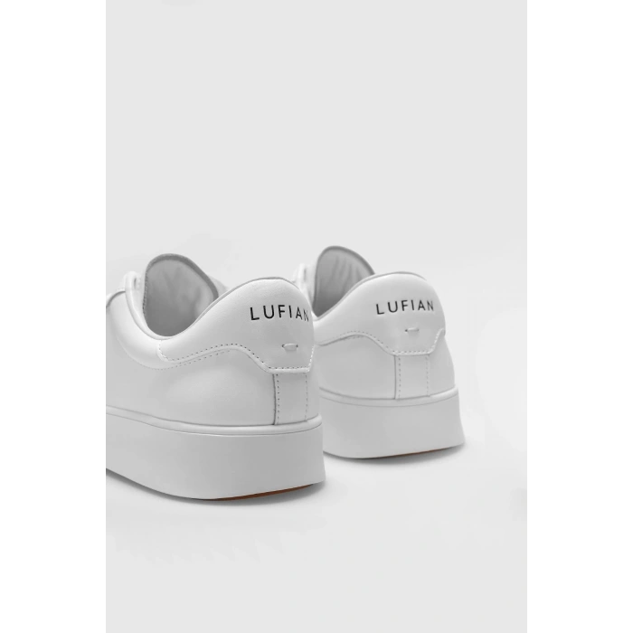 Lufian Anton Erkek Hakiki Deri Sneaker Beyaz 111230254