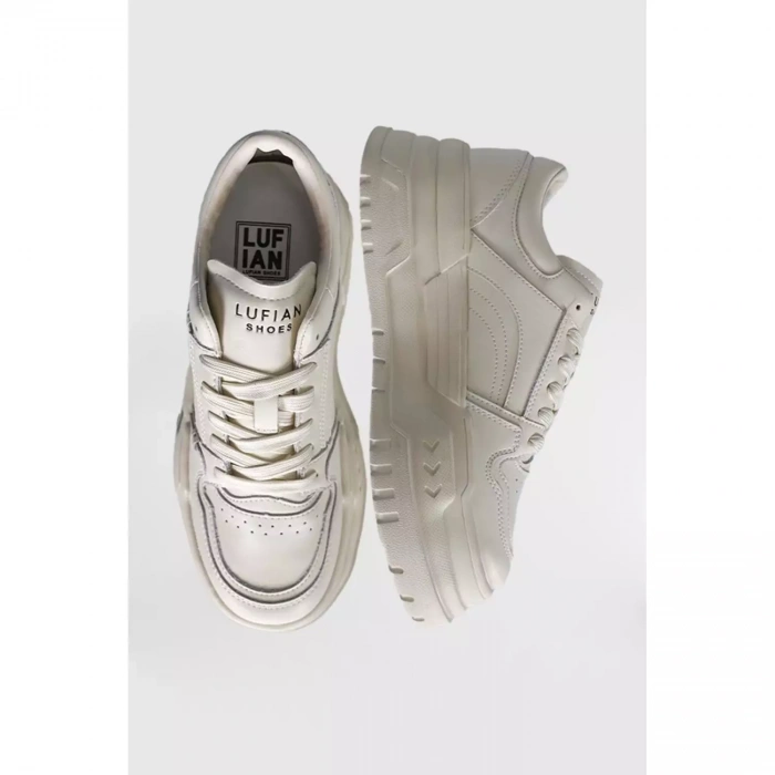 Lufian Kadın Darla Sneaker Ayakkabı Krem 121230020