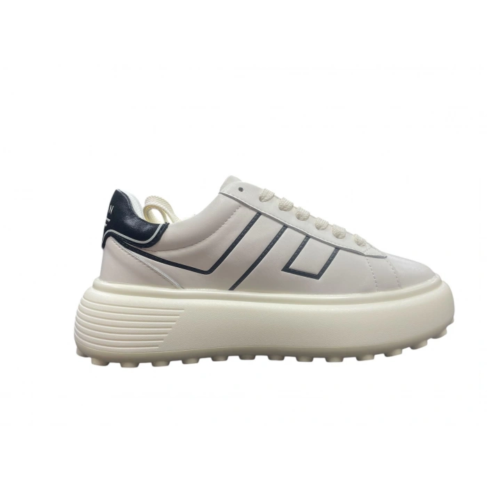 Lufian Julia Kadın Hakiki Deri Sneaker Beyaz 121230040