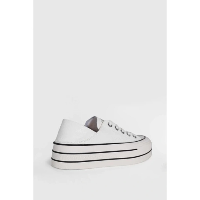 Lufian Kadın Pamela Sneaker Ayakkabı Beyaz 121230001